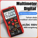 Multimeter Digital / Counts MULTI TESTER METER SMART/Volt meter /Mini Digital Otomatis True Rms Original / Multimeter