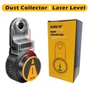 【KEELAT】 360 derajat Laser Laser Level dengan 2 horisontal dinding pengisap debu mesin pembersih debu pengumpul debu Listrik Baterai Vacuum - 2in1 Dust Collector