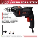 JLD Mesin Bor Listrik 10MM Electric Impact Drill 6024 Bor listrik Bolak Balik Murah Bisa Bolak Balik Bisa bor beton tembok kayu besi 480W bisa cod - JLD