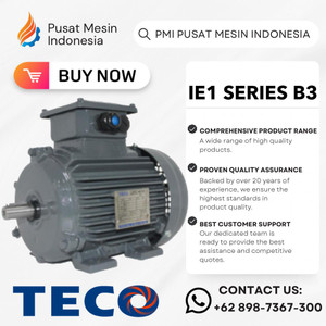 ELEKTRO MOTOR TECO AESV1S IE1 2P 3,7KW 5HP 3PHASE 380V B3/ DINAMO ELECTRIC MOTOR/ ELECTRO MOTOR 3 PHASE/ ELEKTRO MOTOR 3 PHASE 380V/ ELEKTRO MOTOR/ ELEKTRO TECO/ ELEKTROMOTOR/ ELEKTROMOTOR 3 PHASE