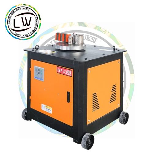 MESIN BENDING BESI / MESIN PEMBENGKOK BESI / BAR BENDER GWH 32MM CNC