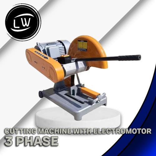 CUTTING MACHINE / MESIN PEMOTONG BESI WITH ELECTRO MOTOR 3 PHASE