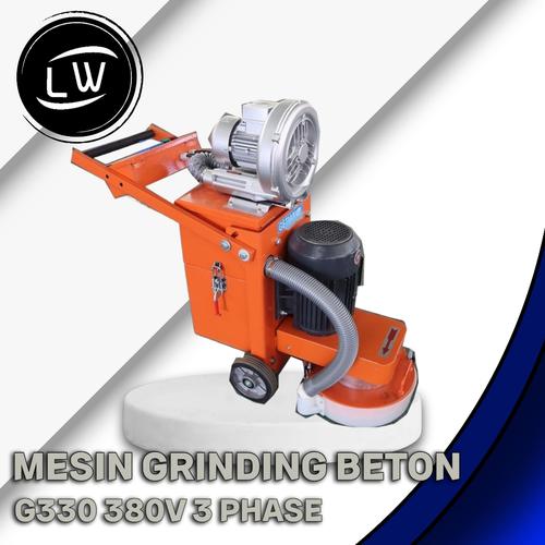 MESIN GRINDING LANTAI SEMEN BETON G330 380V 3 PHASE / GRINDING POLES LANTAI SEMEN G330 380V 3 PHASE