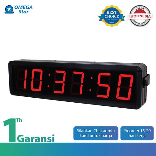 JAM DIGITAL SEGMENT 8 INCH 6 DIGIT BESAR - OMEGA STAR