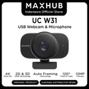 MAXHUB UC W31 | 4K Ultra HD Autoframing USB Confrence Webcam garansi resmi
