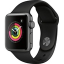 Apple Watch Series 3 (42mm) Space Gray + Black Sport MTF32ID/A BNIB