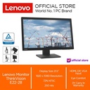 Lenovo Monitor ThinkVision E22-28 IPS 4ms 60 Hz IPS 21.5"