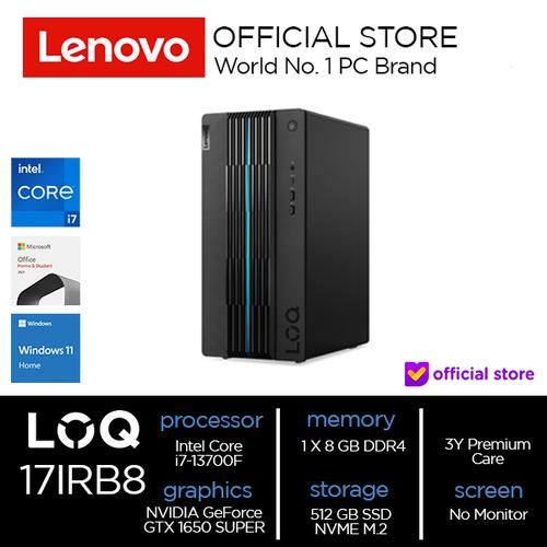 Lenovo LOQ 17IRB8 Core i7-13700F 8GB 512GB GTX1650 SUPER 4GB W11+OHS