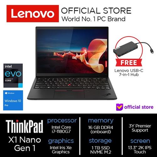 Lenovo ThinkPad X1 Nano Touch Gen1 Core i7-1180G7 16GB 1T SSD (Ardi)