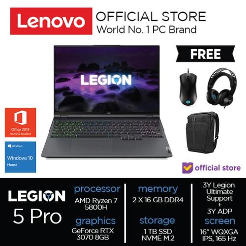 Lenovo Legion 5 Pro Ryzen 7 5800H 32GB 1T SSDRTX GeForce RTX 3070 8GB