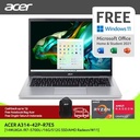 Acer Aspire 3 A314 42P R7E5 14" WUXGA R7-5700U 16GB 512GB SSD WIN 11