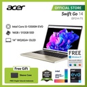 ACER SWIFT GO 14 OLED SFG14-71-59WX 14 INTEL GEN 13 i5-13500H 16G 512G