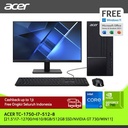 ACER ASPIRE TC 1750 GEN 12 i7-12700 RAM 8GB 512GB SSD 21.5"