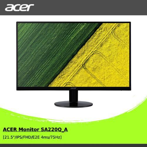 Acer Monitor 21.5 Inch SA220Q_A | 75Hz (UM.WS0SN.A01)