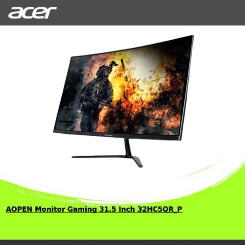 AOPEN Monitor Gaming 31.5 Inch 32HC5QR_P | FHD 165Hz [UM.JW5SN.P01]