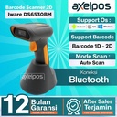 Barcode Scanner 2D Bluetooth Auto Scan With Docking Iware DS6530BM