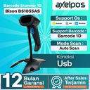 Barcode Scanner Laser 1D Auto Scan Usb Bison BI1055AS