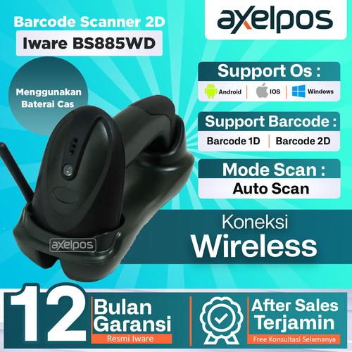 Iware Barcode Scanner 2D BS 885 WD / BARCODE READER