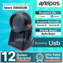 Barcode Scanner Omni 2D Usb Auto Scan Iware XB8602H