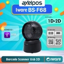 Barcode Scanner Omni 2D Usb Auto Scan Iware BS F68