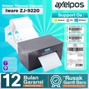 PRINTER THERMAL BARCODE LABEL A6 LP-9220 USB / USB BLUETOOTH