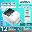 Printer Thermal Label Barcode 110mm Xprinter Xp420b Usb Bluetooth Wifi