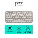 Logitech K380 Keyboard Wireless Bluetooth Multi-Device – Sand