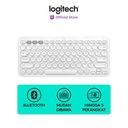 Logitech K380 Keyboard Wireless Bluetooth Multi-Device - White