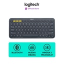 Logitech K380 Keyboard Wireless Bluetooth Multi-Device - Black