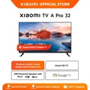 Xiaomi Google TV A 32 Pro | Smart TV LED HD | Speaker 20W | Dolby Audio | DTS-X, DTS Virtual:X [ Official Store ]