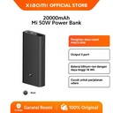 Xiaomi Power Bank 50W 20000 mAh | Pengisian daya cepat MAKS 50W | Output 3 port | Baterai Lithium-Ion | Daya tinggi 74 Wh [ Official Store ]