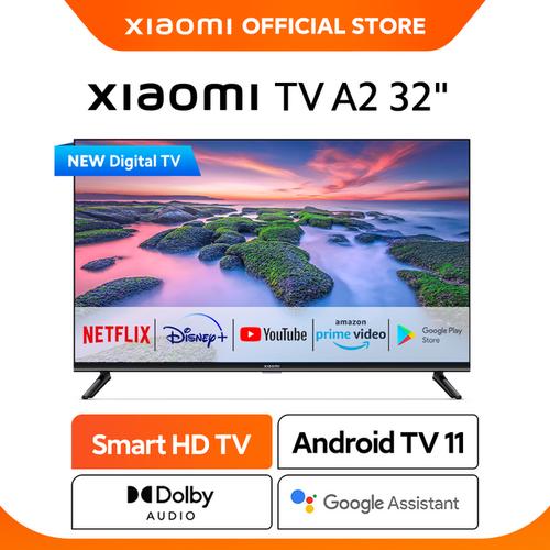 XIAOMI OFFICIAL Xiaomi TV A2 32" Smart HD Android TV Netflix Disney+