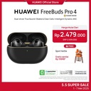 HUAWEI FreeBuds Pro 4 Wireless Earphone TWS | Dual-driver True Sound | Stable & Clear Calls | Intelligient Dynamic ANC