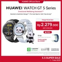 HUAWEI WATCH GT 5 Series Smartwatch | Fashion Edge | Pro-Level Sports | Golf Courses Map | Up to 2-Week Battery Life