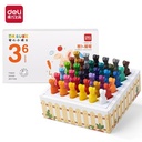 Deli Krayon Plastik / Plastic Crayon 36 Warna HM22