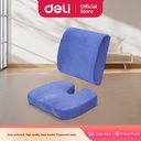 Vusign Bantal Sender dan Duduk / Crystal Velvet Cushion Blue - Grey VS75X