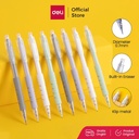 Deli Pensil Mekanik / Mechanical Pencil 0.7mm Dengan Klip dan Penghapus SH173-07