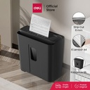 Deli Paper Shredder / Mesin Penghancur Kertas 6 Lembar Kapasitas 12 Liter ET102SC