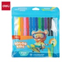 Deli Spidol Warna / Felt Pen 24 warna EC161