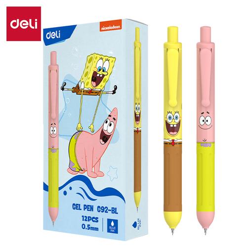 Deli Pulpen Gel / Gel Pen ST Tip Spongebob Special Edition EG92