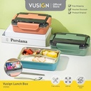 Vusign Kotak Makan Bekal Lunch Box Set Stainless steel 640ml VS943