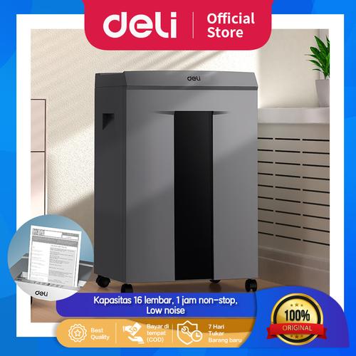 Deli Mesin Penghancur Kertas Paper Shredder 30L ET096