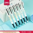 Deli Roller Pen / Roller Gel Pen / Pulpen Roller Lucu 0.5mm S1620