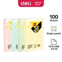 Deli EA01203 Memo tempel - Sticky Notes 76×51mm 3''×2'' 100 sheet