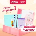 Exclusive Paket Alat Tulis 3 / Paket stationery buku map combo2024-3
