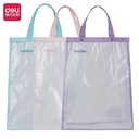 Deli Tote Bag Transparan / Tas Mika Aesthetic 37 cm BA166