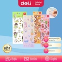 Deli Stiker Hias / Sticker Lucu Berbagai Desain BT1XX