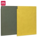 Deli Buku Catatan Agenda Planner Sampul Kulit Leather Cover 22270
