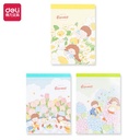 Deli Kertas Memo Buku Reminder / Notepad Plastik 100 Lembar A7 21764
