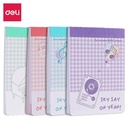 Deli Kertas Memo / Note Pad Buku Reminder A7 50 Lembar EA614